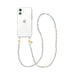 Pearlfection Transparant Cord Case - Long cord - iPhone 12