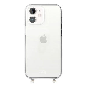 xoxo Wildhearts iPhone 12 - Phone Cord Case (no cord) Transparant Case