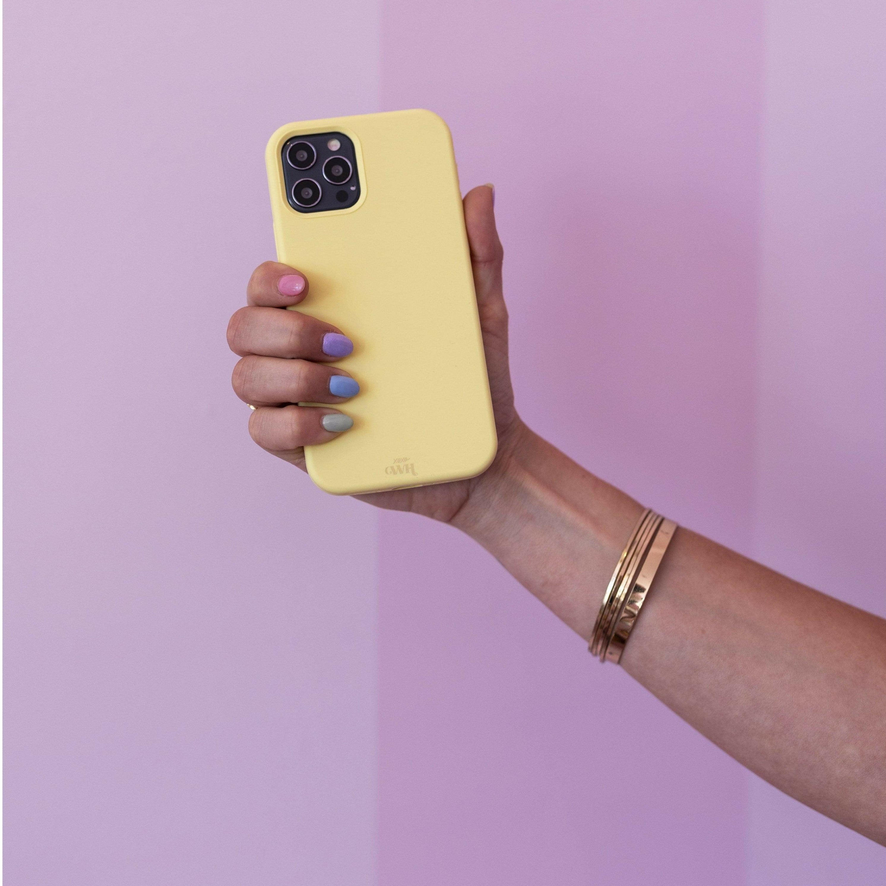xoxo Wildhearts - iPhone 12 Pro Max - Colour Case Yellow - iPhone Wildhearts Case