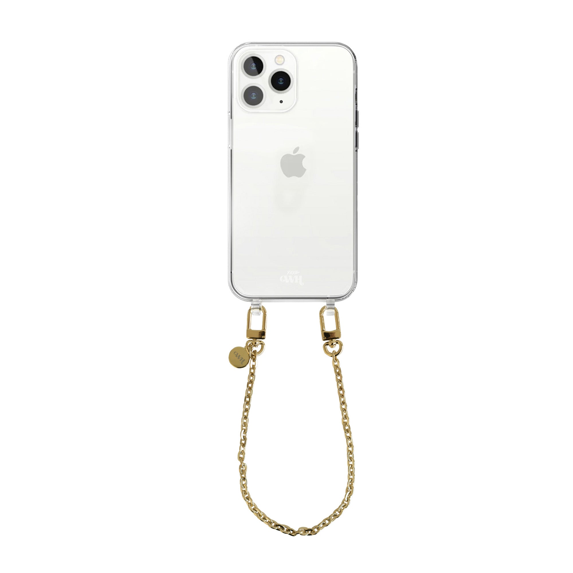 xoxo Wildhearts - iPhone 12 Pro Max - Dreamy Transparant Cord Case - Short Cord