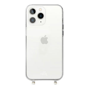 xoxo Wildhearts iPhone 12 Pro Max - Phone Cord Case (no cord) Transparant Case