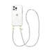 Pearlfection Transparant Cord Case - Long cord - iPhone 13 Pro Max