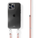 iPhone 13 Pro - Pink Cord Transparant Cord Case