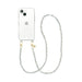 Pearlfection Transparant Cord Case - Long cord - iPhone 14