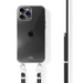 Black Cord Transparant Cord Case - iPhone 14 Pro