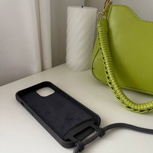 xoxo Wildhearts - iPhone 14 Plus - Forever Black Cord Case