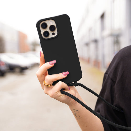 xoxo Wildhearts - iPhone 16 - Forever Black Cord Case
