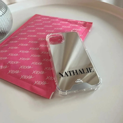 xoxo Wildhearts - iPhone 15 Plus - Personalized Mirror Case