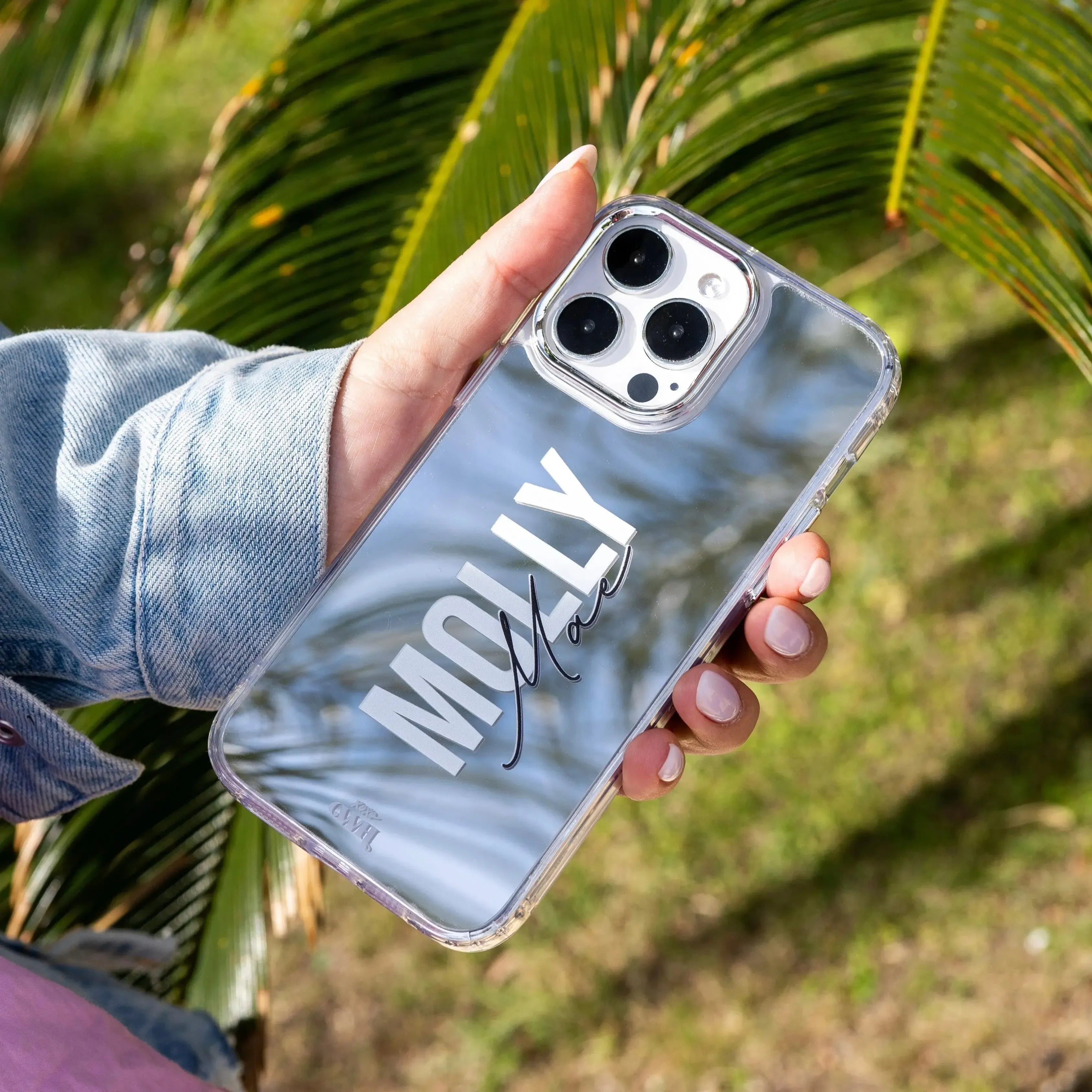 xoxo Wildhearts - iPhone 16 Plus - Personalized Mirror Case