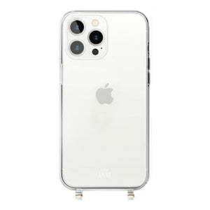 xoxo Wildhearts iPhone 15 Pro - Phone Cord Case (no cord) Transparant Case
