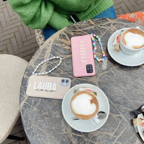 xoxo Wildhearts - iPhone 7/8 Plus Black - Personalized Colour Case