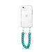 Blue Ocean Transparant Cord Case - Short Cord - iPhone 7/8 Plus
