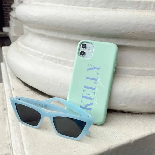 xoxo Wildhearts - iPhone 7/8 Plus Green - Personalized Colour Case