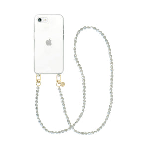 xoxo Wildhearts - iPhone 7/8 Plus - Pearlfection Transparant Cord Case - Long cord