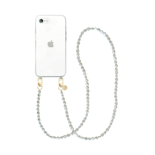 xoxo Wildhearts - iPhone 7/8 Plus - Pearlfection Transparant Cord Case - Long cord