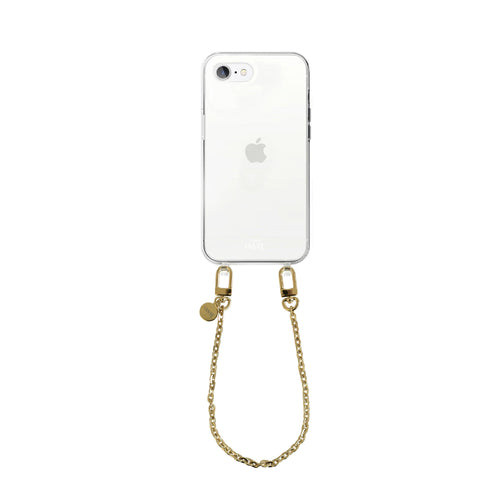 xoxo Wildhearts - iPhone 7/8/SE 2020/2022 - Dreamy Transparant Cord Case - Short Cord