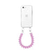 iPhone 7/8/SE 2020/2022 - Funky Hearts (Pink) Transparant Cord Case