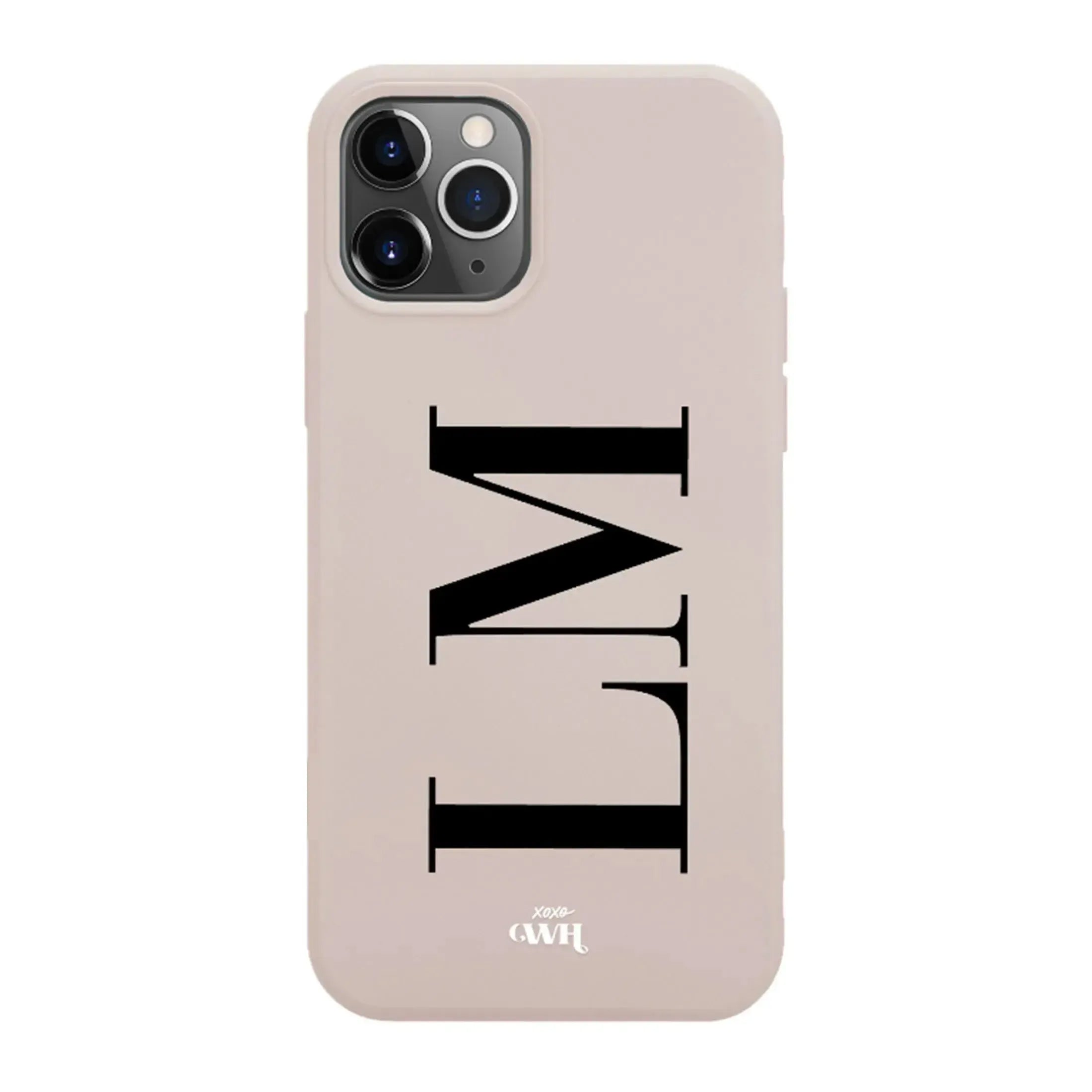 xoxo Wildhearts - iPhone XR Beige - Personalized Colour Case