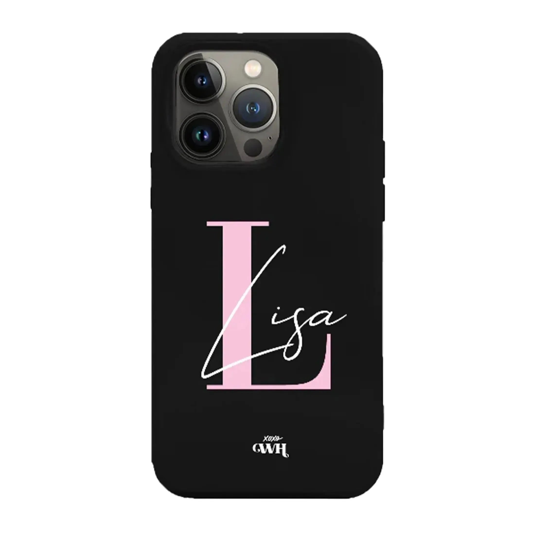 xoxo Wildhearts - iPhone XR Black - Personalized Colour Case