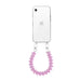 Funky Hearts (Pink) Transparant Cord Case - iPhone XR
