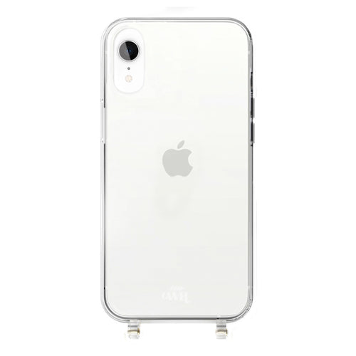 xoxo Wildhearts iPhone XR - Phone Cord Case (no cord) Transparant Case