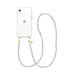 iPhone XS Max - Pearlfection Transparant Cord Case - Long cord