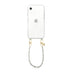 Pearlfection Transparant Cord Case - Short cord - iPhone XS Max