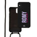 Black Personalized Cord Case - iPhone X/XS