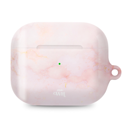 xoxo Wildhearts - Marble Dusty Pink - AirPods