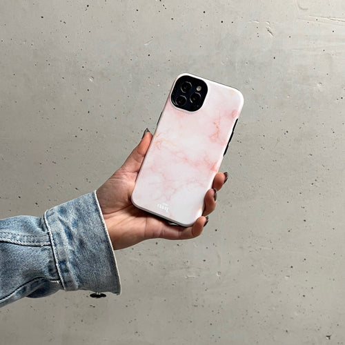 xoxo Wildhearts - Marble Dusty Pink - iPhone 14