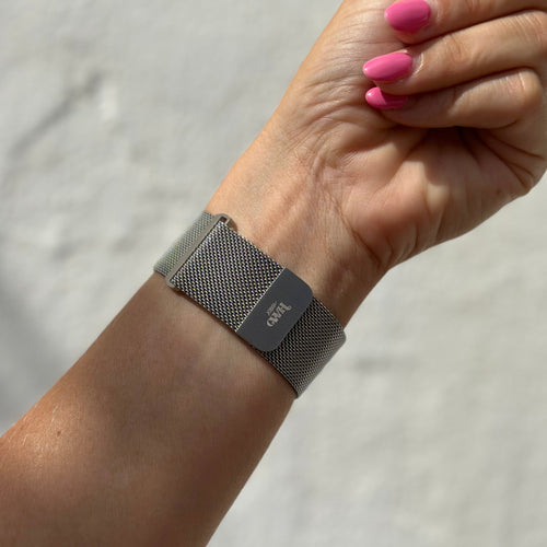 xoxo Wildhearts - Milanees (20mm) bandje zilver
