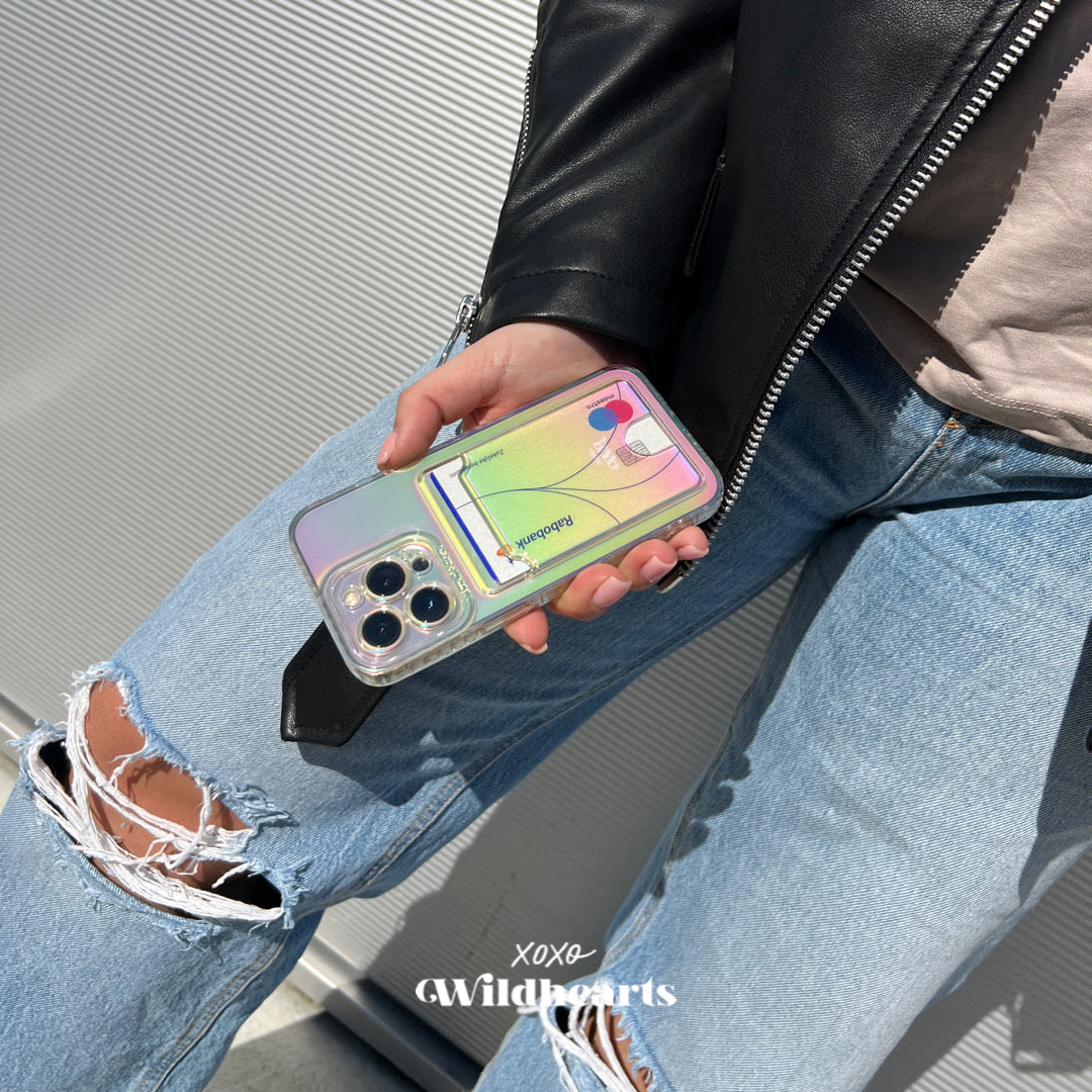 xoxo Wildhearts - Over The Rainbow - Card Holder - iPhone XR