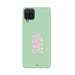 Samsung A12 Green - Personalised Colour Case