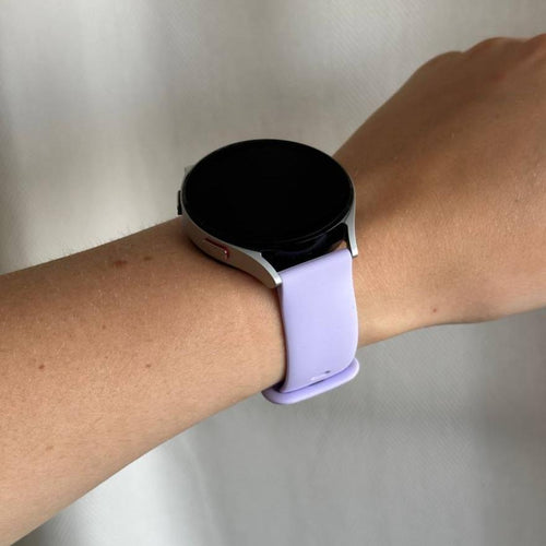 xoxo Wildhearts - Samsung Galaxy Watch 1 46mm siliconen bandje (paars)