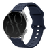 Samsung Galaxy Watch 4 Classic 42mm siliconen bandje Leopard Print - midnight blue