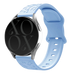 Samsung Galaxy Watch 6 40 mm Silikonband Leopard Print - Hellblau