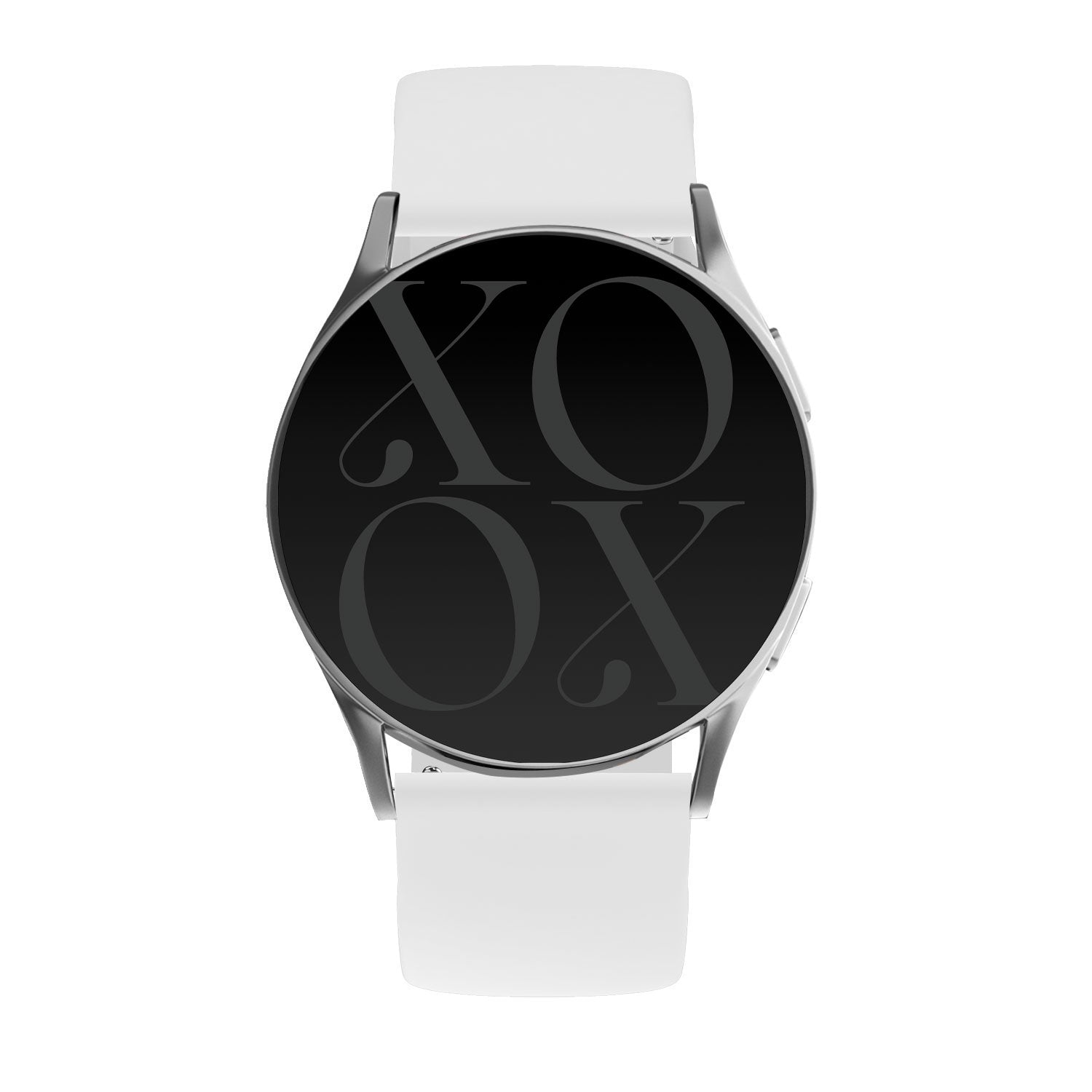 xoxo Wildhearts - Samsung Galaxy Watch 6 Classic 43mm siliconen bandje (wit)