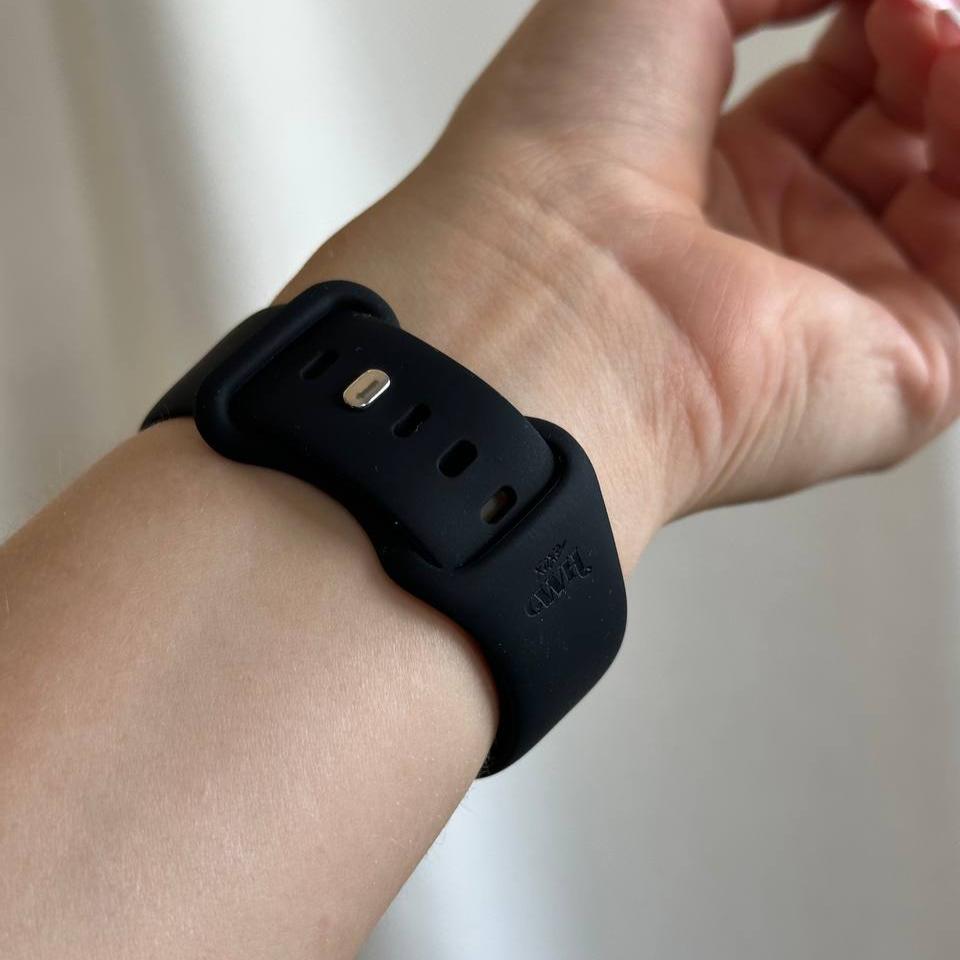 xoxo Wildhearts - Samsung Galaxy Watch Active 2 (40 & 44mm) siliconen bandje (zwart)
