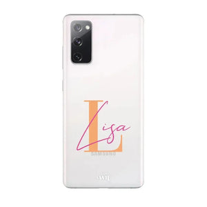 xoxo Wildhearts - Samsung S20 FE - Personalized Clear Case