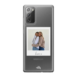 xoxo Wildhearts - Samsung S20 - Personalized Polaroids Case
