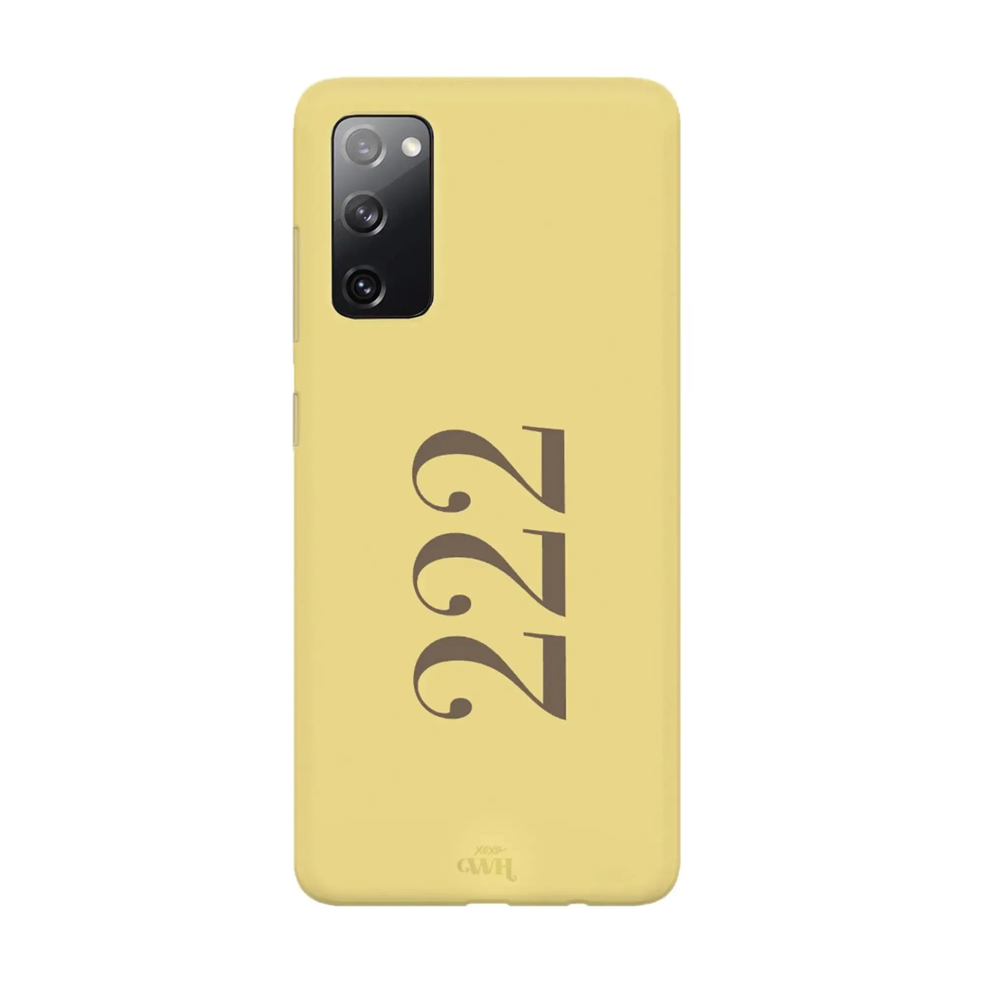 xoxo Wildhearts Samsung S20 Yellow - Personalized Colour Case