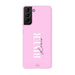 Personalized Colour Case - Pink - Samsung Galaxy S21