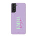 Personalized Colour Case - Purple - Samsung Galaxy S21
