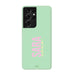 Personalized Colour Case - Green - Samsung Galaxy S21 Ultra