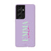 Samsung S21 Ultra Purple - Personalised Colour Case
