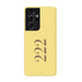 Samsung S21 Ultra Yellow - Personalised Colour Case