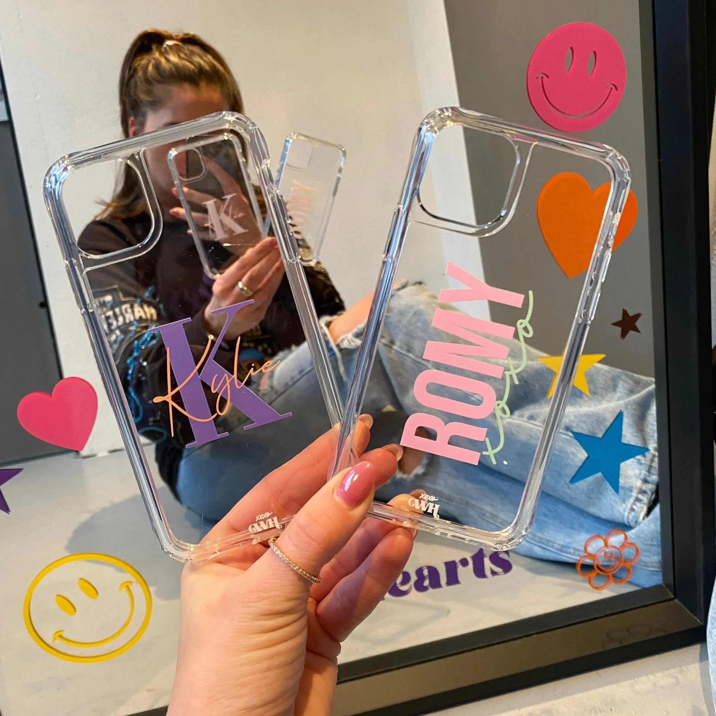 xoxo Wildhearts - Samsung S22 - Personalized Clear Case
