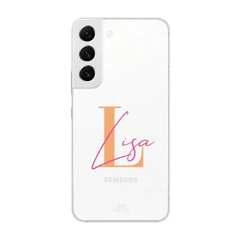 xoxo Wildhearts - Samsung S22 - Personalized Clear Case