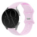 Siliconen (20mm) bandje roze