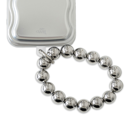 xoxo Wildhearts - Silvery beads (easy cord)